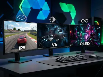 dalle ips va oled